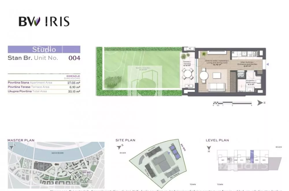 Jednosoban stan | 4zida