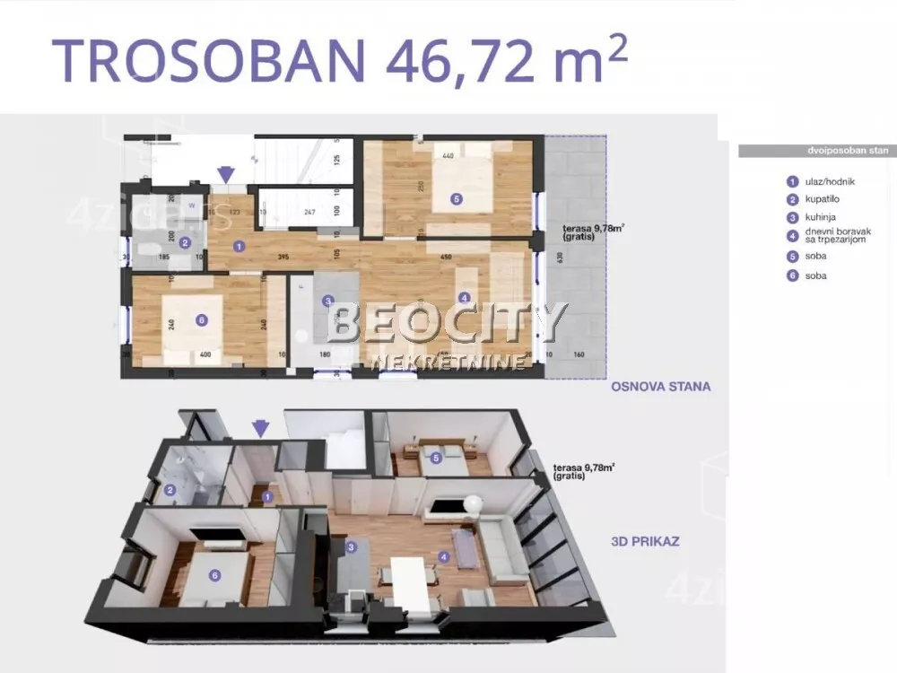 Dvoiposoban stan | 4zida