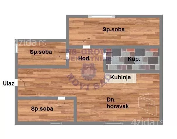 Troiposoban stan | 4zida