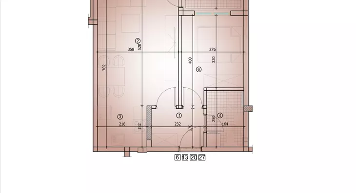 Jednoiposoban stan | 4zida
