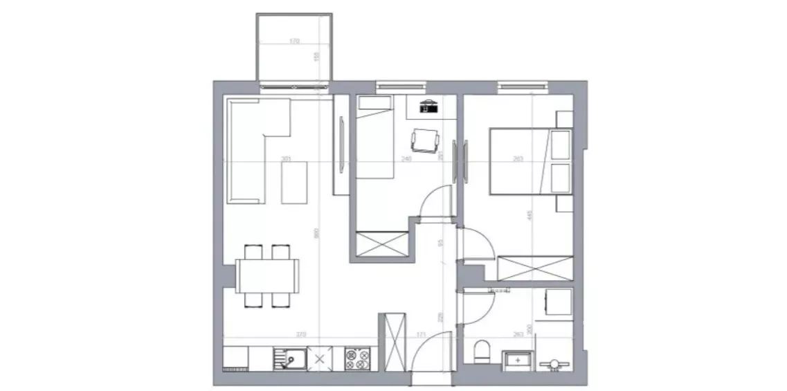 Trosoban stan | 4zida