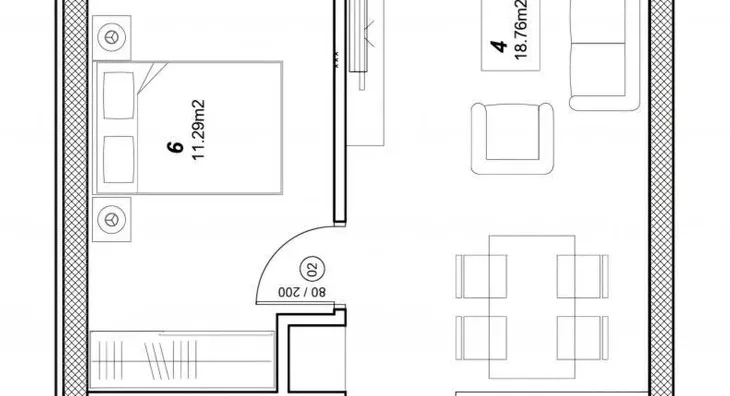 Dvosoban stan | 4zida