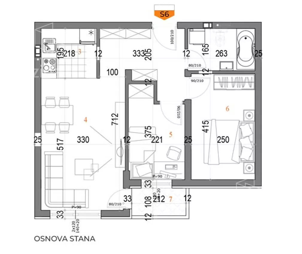 Dvoiposoban stan | 4zida