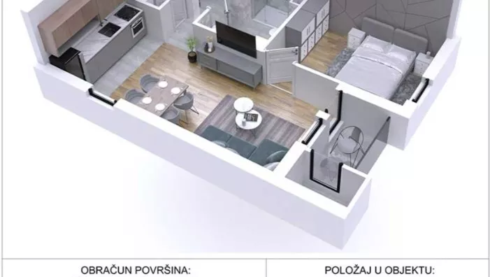 Dvosoban stan | 4zida