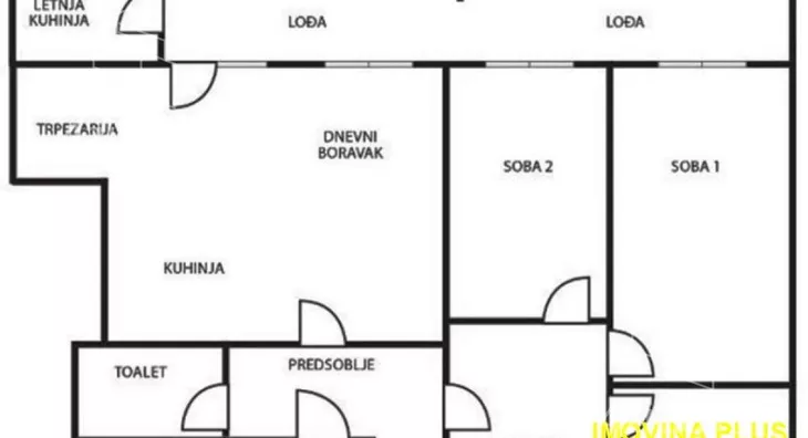 Trosoban stan | 4zida