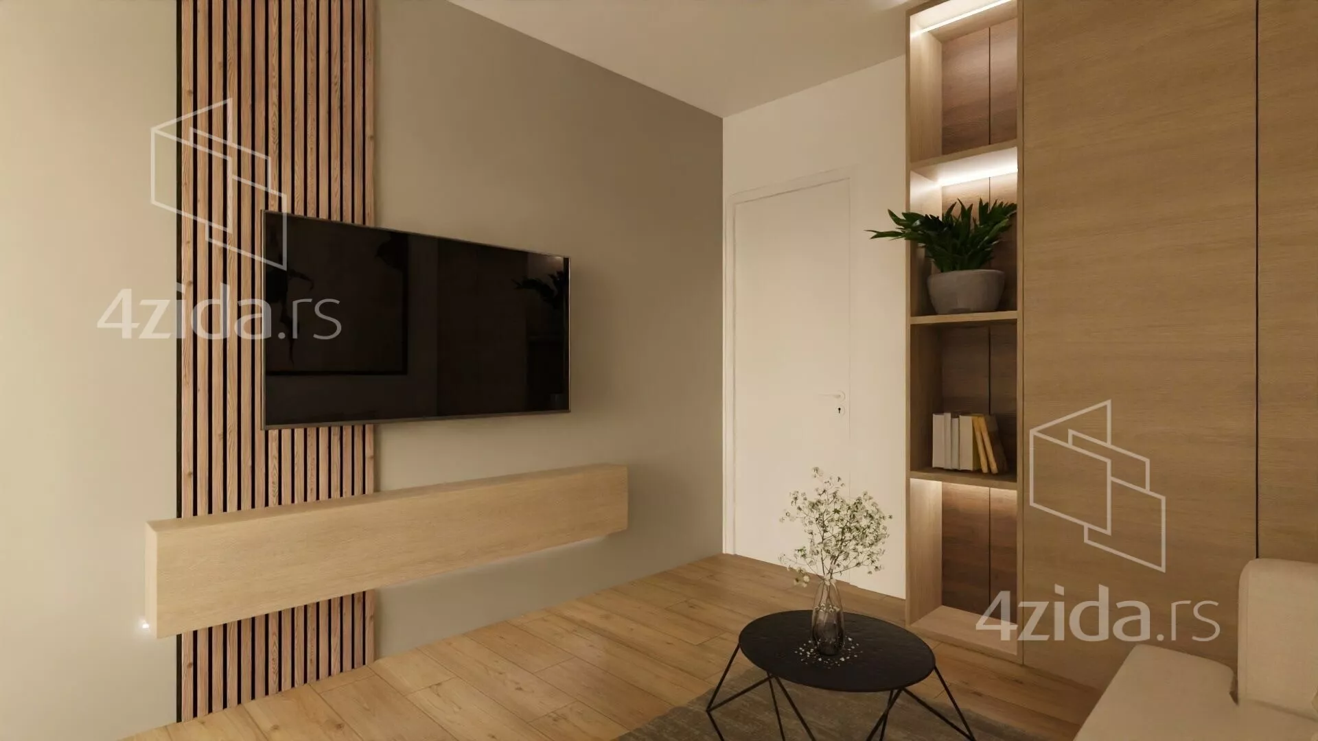 Jednosoban stan | 4zida