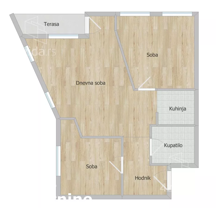 Trosoban stan | 4zida