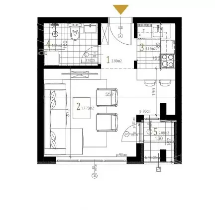 Jednosoban stan | 4zida