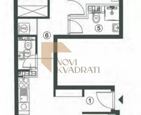 Trosoban stan | 4zida