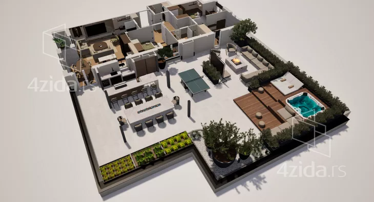 Četvorosoban stan | 4zida