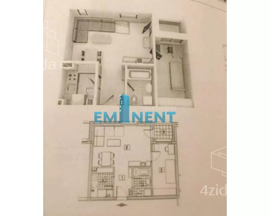 Jednoiposoban stan | 4zida