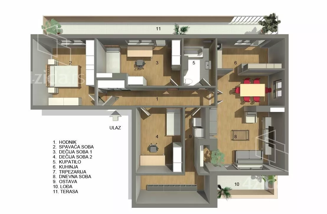 Četvorosoban stan | 4zida