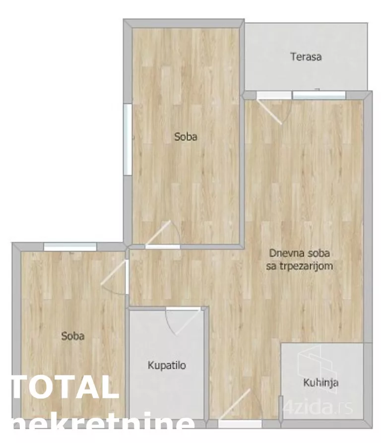 Trosoban stan | 4zida