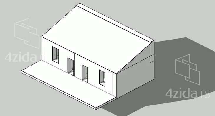 1-etažna kuća | 4zida