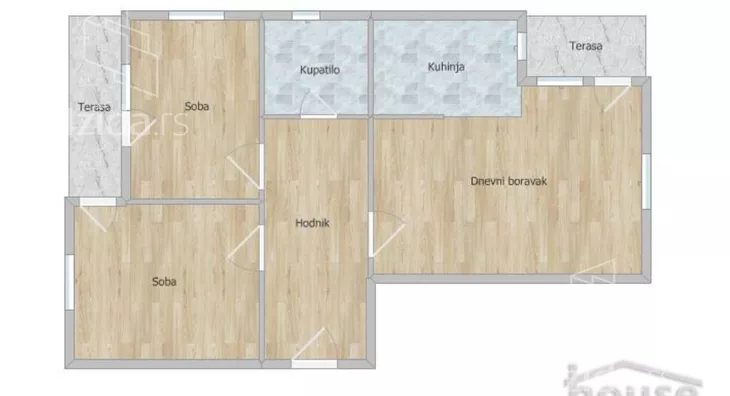 Trosoban stan | 4zida