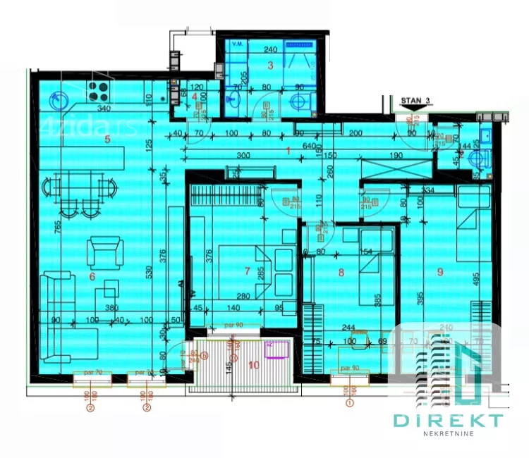 Troiposoban stan | 4zida
