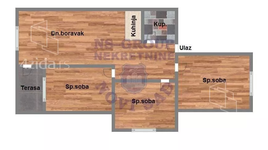 Troiposoban stan | 4zida
