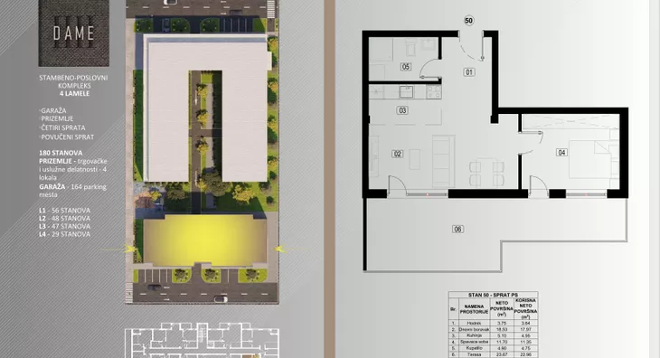 Dvosoban stan | 4zida