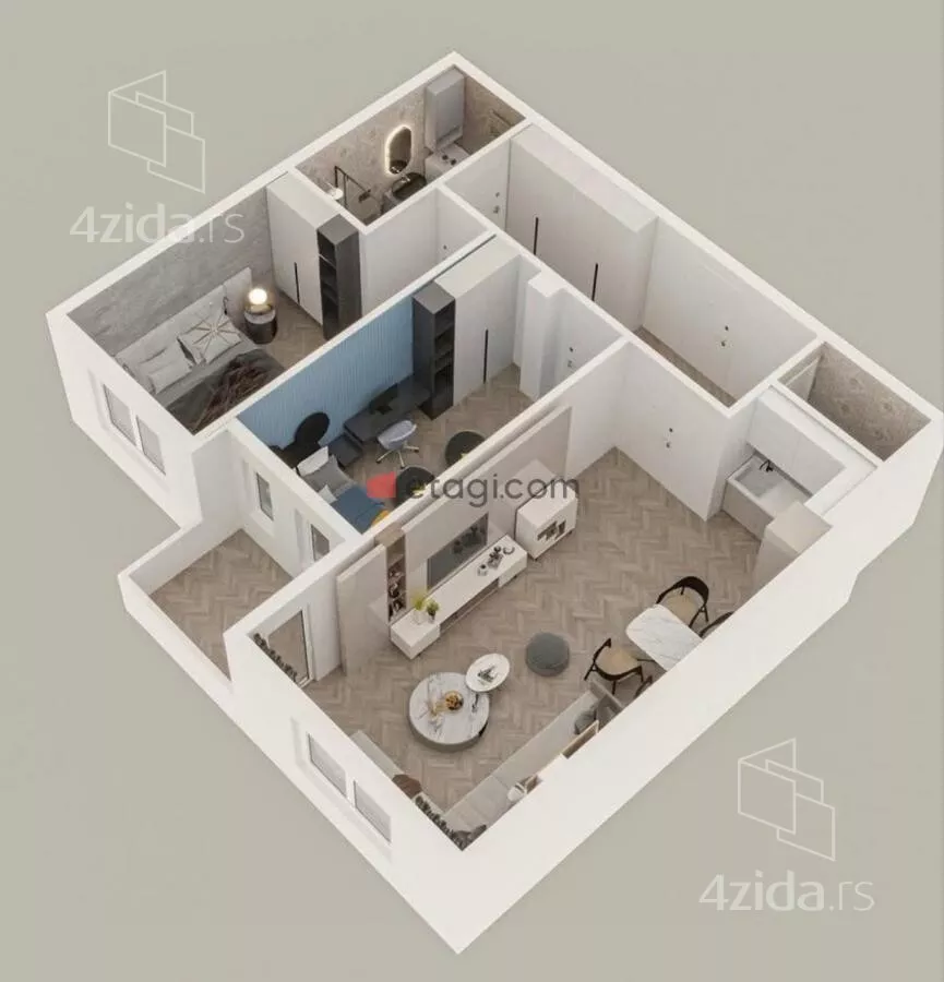 Dvoiposoban stan | 4zida