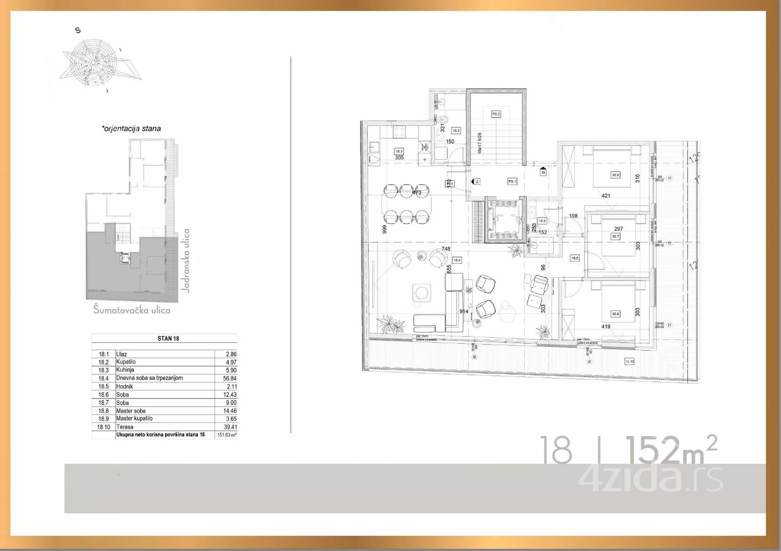 Četvorosoban stan | 4zida