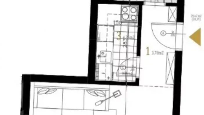 Jednosoban stan | 4zida