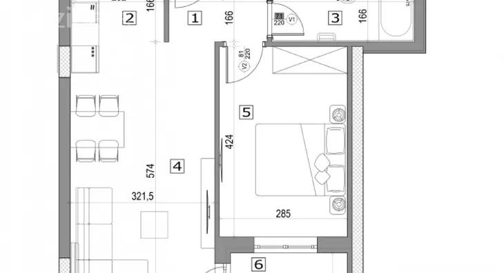 Dvosoban stan | 4zida