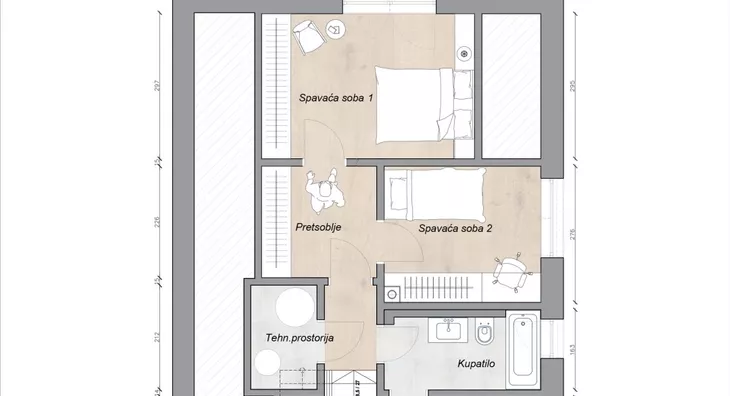 2-etažna kuća | 4zida