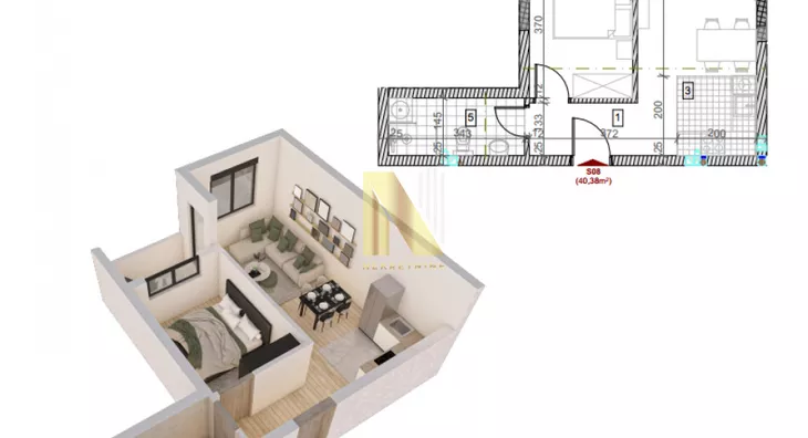 Dvosoban stan | 4zida