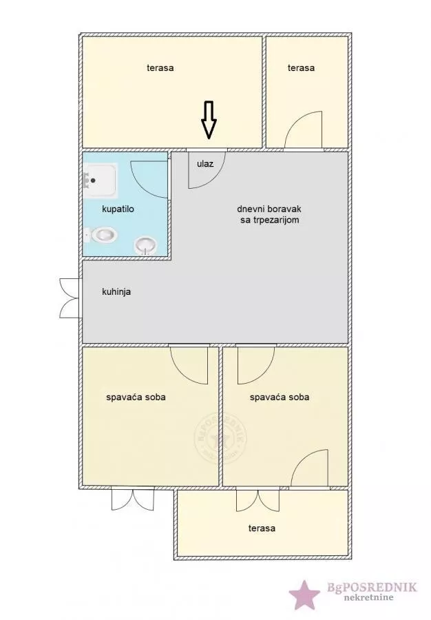 Dvoiposoban stan | 4zida