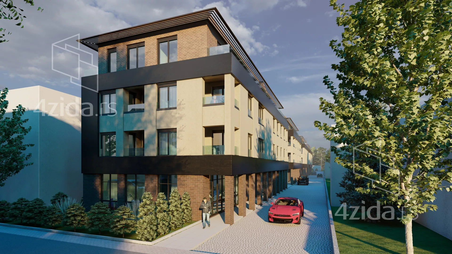 Jednoiposoban stan | 4zida