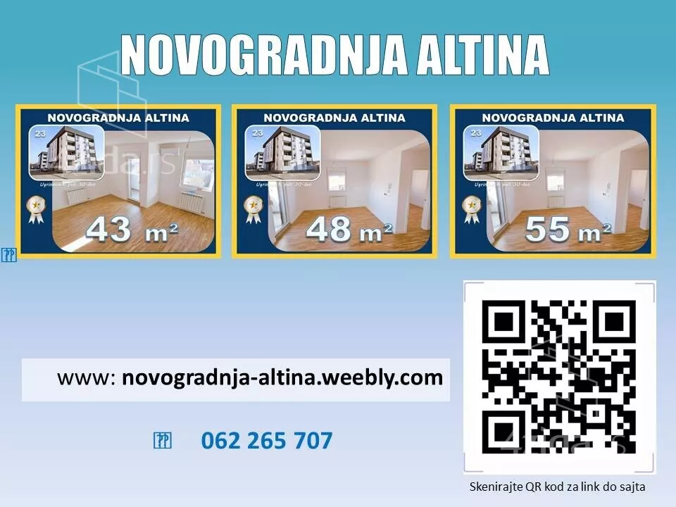 Jednoiposoban stan | 4zida