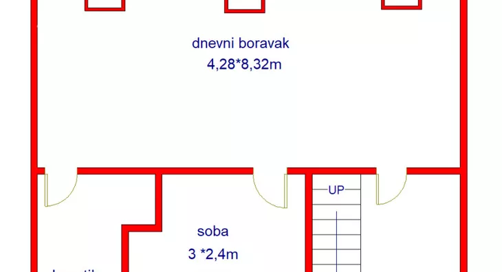 Petosoban stan | 4zida