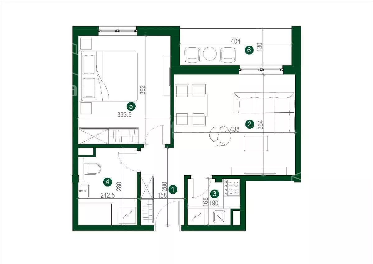 Dvosoban stan | 4zida