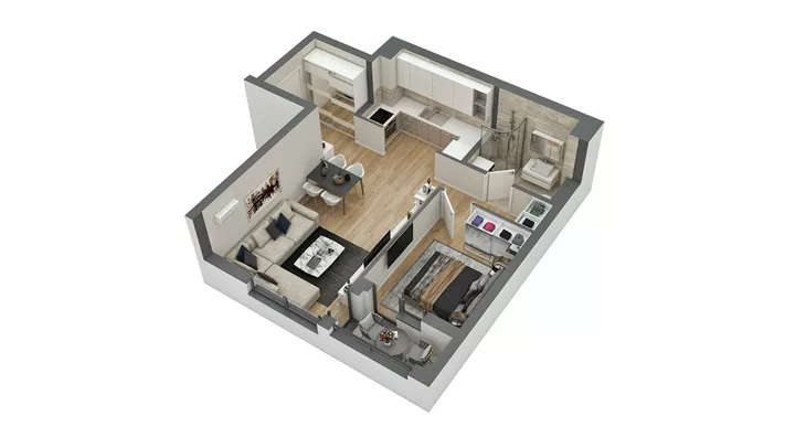 Dvosoban stan | 4zida