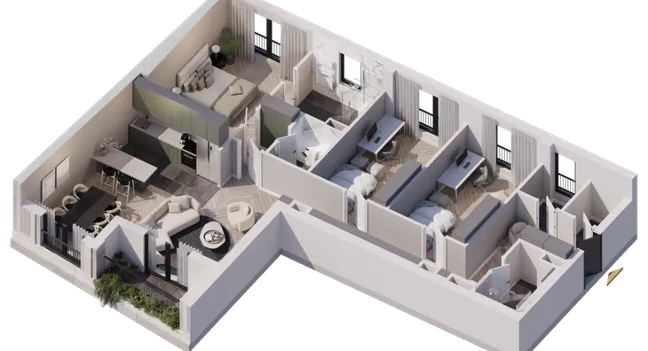 Četvorosoban | 4zida