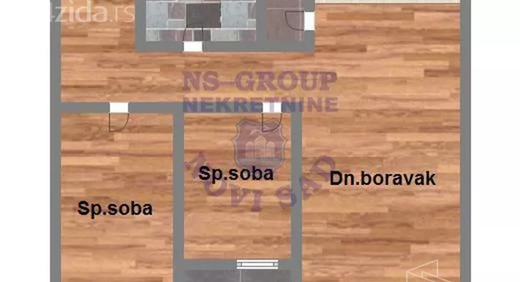 Trosoban stan | 4zida