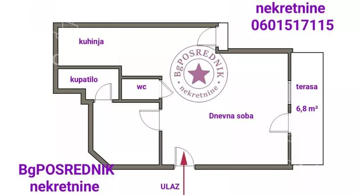 Jednosoban stan | 4zida