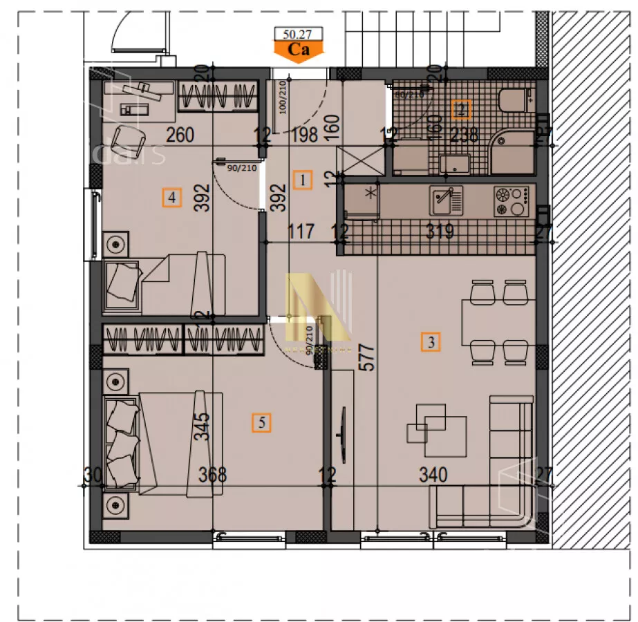 Dvoiposoban stan | 4zida