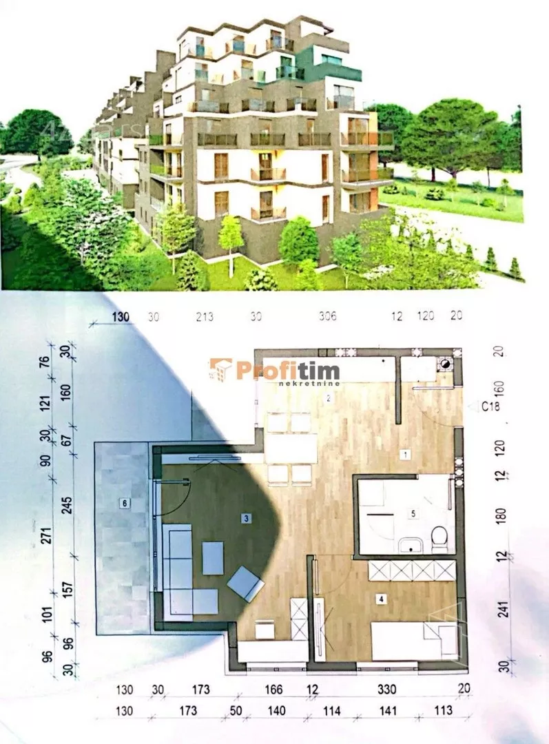 Jednoiposoban stan | 4zida