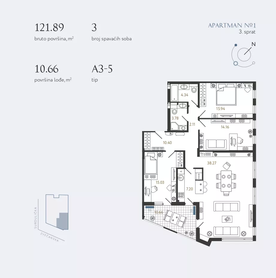 Četvorosoban | 4zida