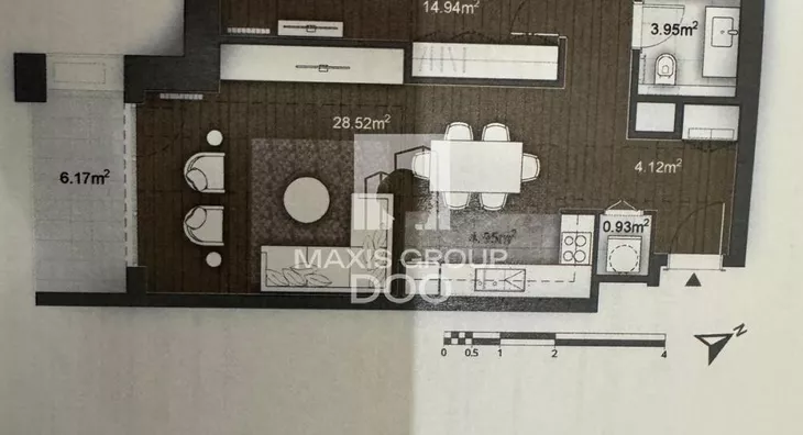 Trosoban stan | 4zida