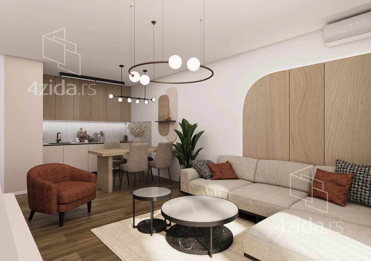 Dvosoban stan | 4zida