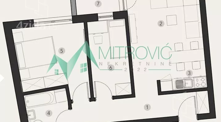 Dvoiposoban stan | 4zida