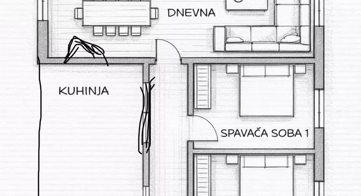 Trosoban stan | 4zida