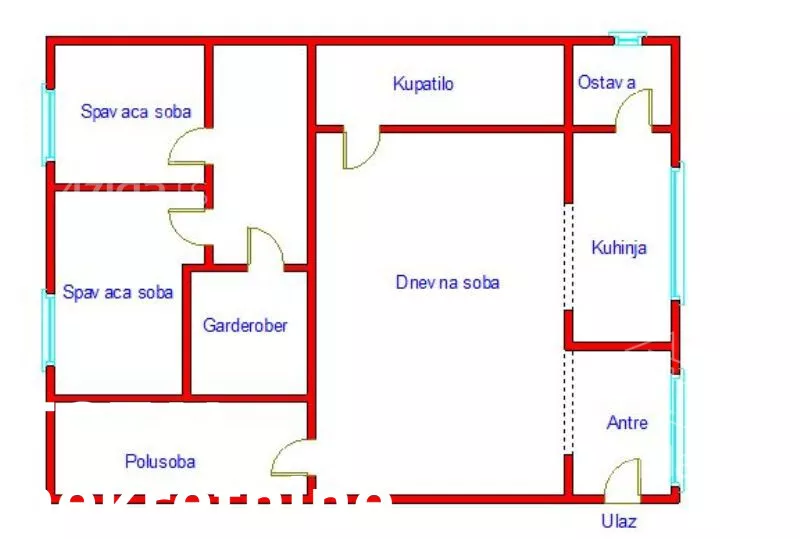 Trosoban stan | 4zida