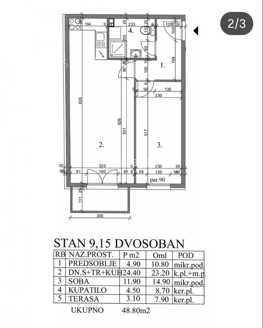 Dvosoban stan | 4zida
