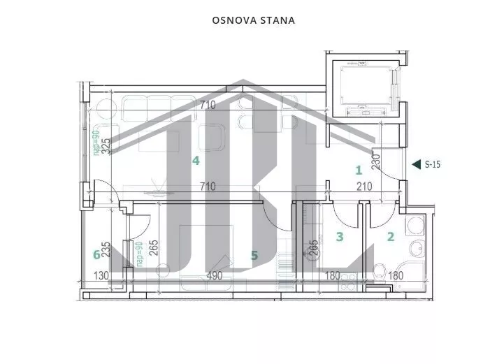 Dvosoban stan | 4zida