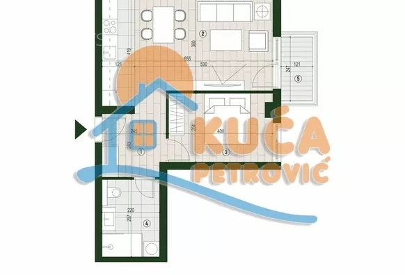 Dvosoban stan | 4zida