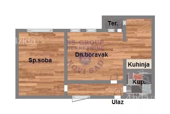 Dvosoban stan | 4zida