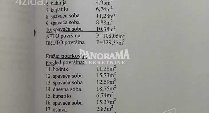 2-etažna kuća | 4zida